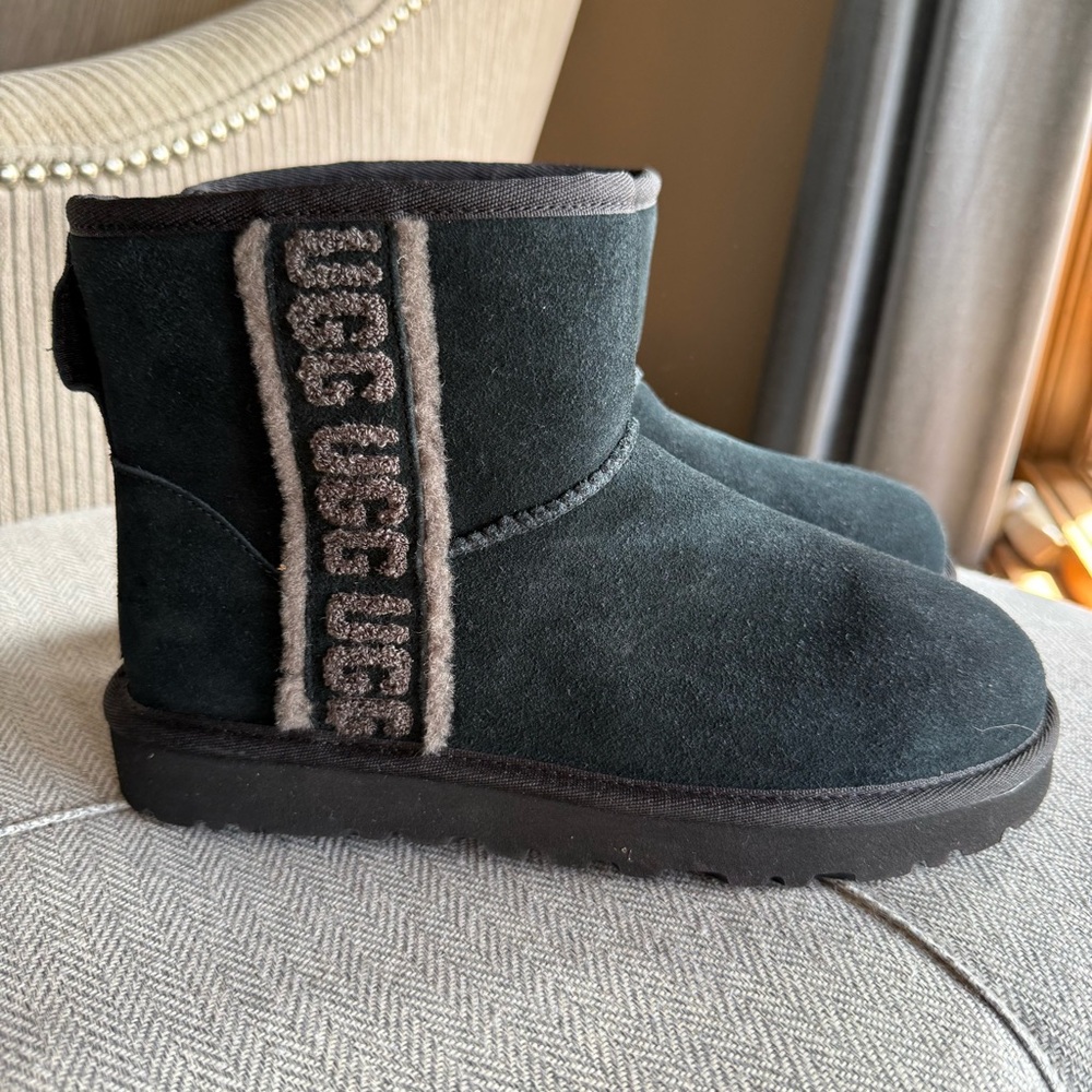 UGG Black Suede Boots